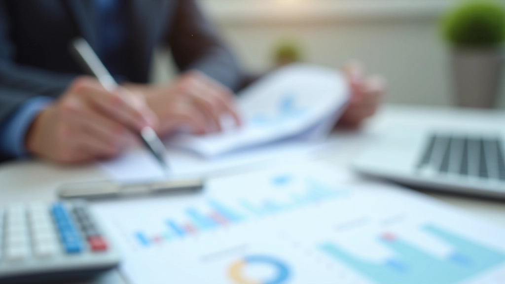 Grafy a statistiky na papíru zobrazující vývoj cen, pero a kalkulačka na stole, analytická práce